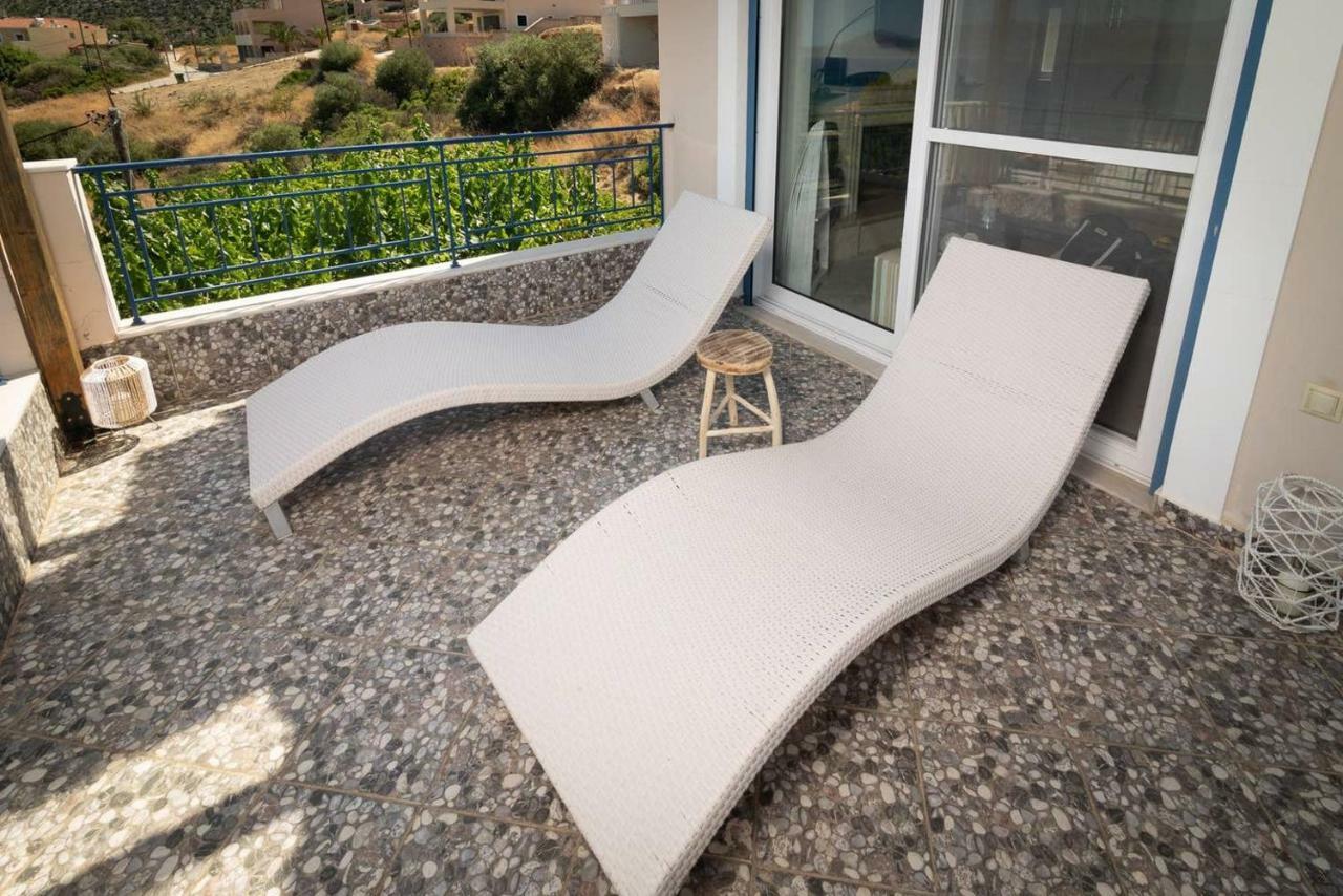 Seaview Flat Steps To The Beach Karavostasi  Dış mekan fotoğraf