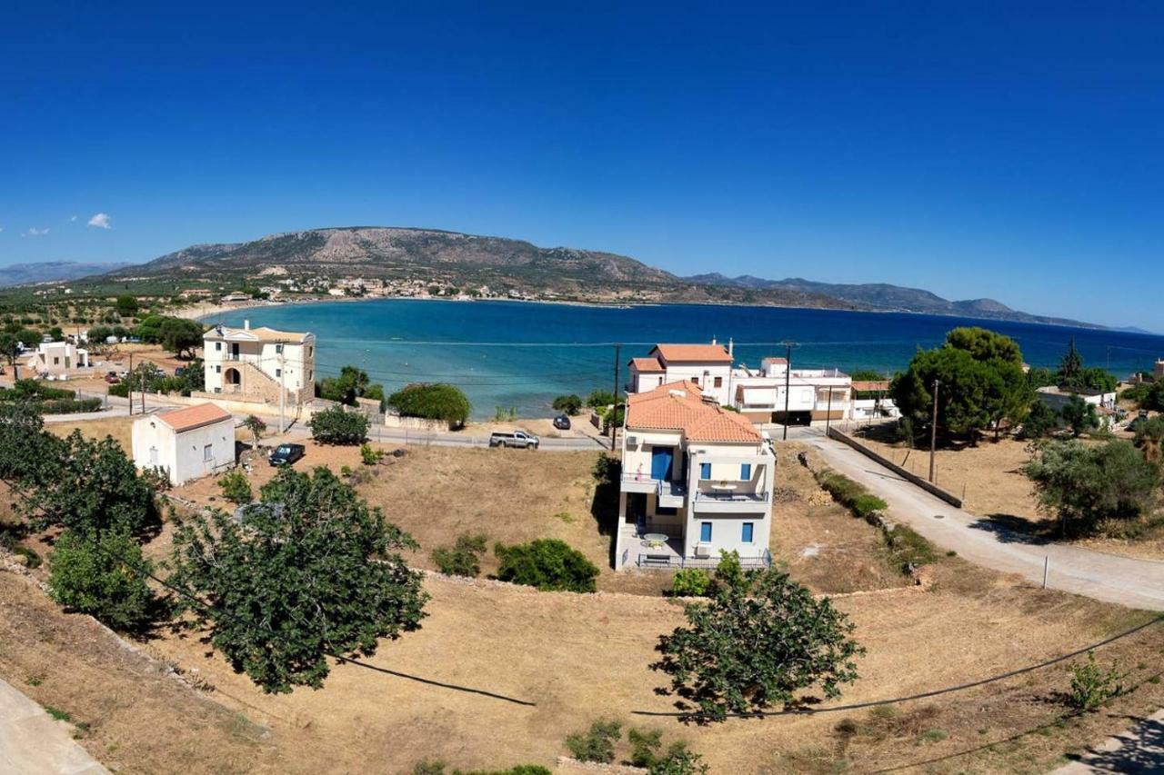 Seaview Flat Steps To The Beach Karavostasi  Dış mekan fotoğraf